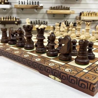 Шахматы подарочные Амбассадор Эксклюзив большие