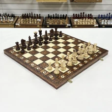 Шахматы деревянные Юниор Вегель с ячейками