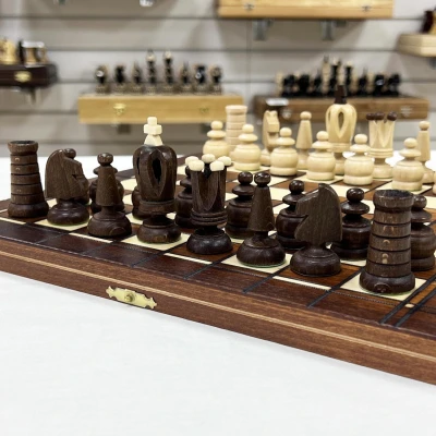 Шахматы деревянные Роял мини 32 см для детей и взрослых дорожные