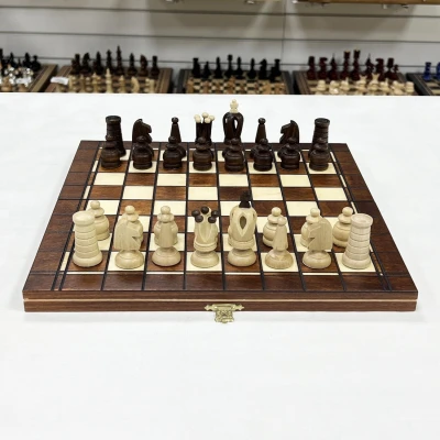 Шахматы деревянные Роял мини 32 см для детей и взрослых дорожные