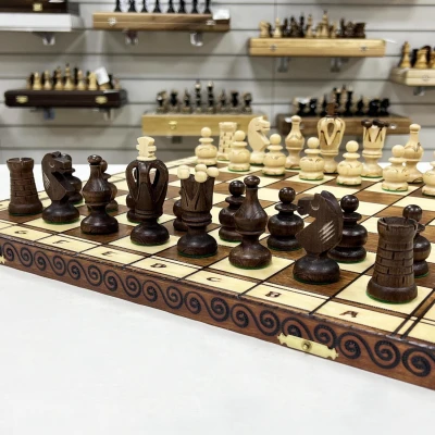 Шахматы подарочные Королевские 48 большие Вегель