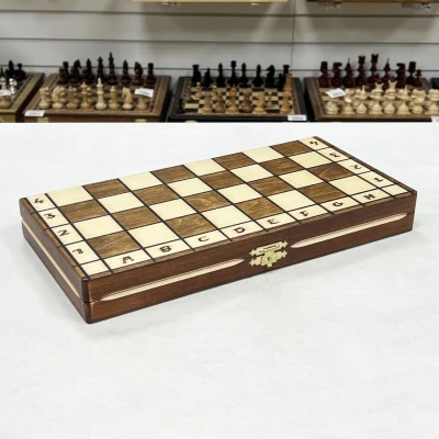 Шахматы Royal 36 Вегель деревянные с ячейками