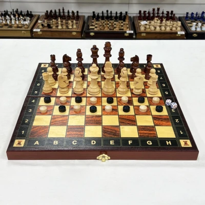 Шахматы   нарды Тура подарочные