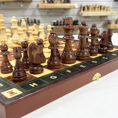Шахматы   нарды Тура подарочные