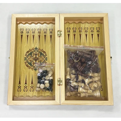 Шахматы   нарды Тура подарочные