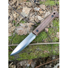 FORESTER N690 S WH LS (Satin, Walnut Handle, Leather Sheath) FORESTER N690 S WH LS (Satin, Walnut Handle, Leather Sheath)