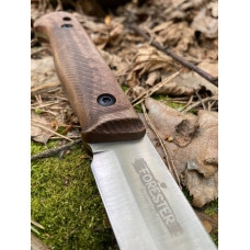 FORESTER N690 S WH LS (Satin, Walnut Handle, Leather Sheath) FORESTER N690 S WH LS (Satin, Walnut Handle, Leather Sheath)