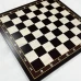 Шахматная доска нескладная черно белая 49 см