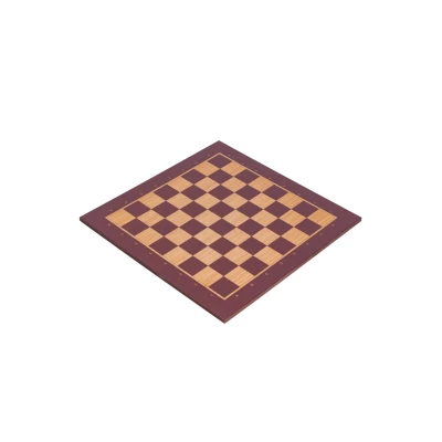 Шахматная доска нескладная Махагон большая гроссмейстреская без фигур