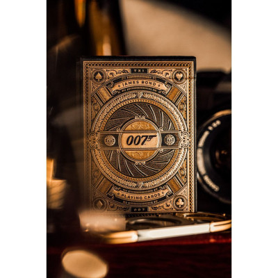 Игральные карты Джеймс Бонд 007, 100 % пластик 54 шт