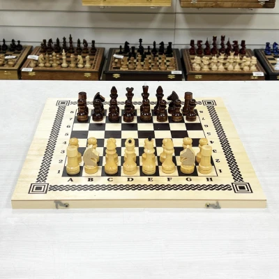 Шахматы нарды шашки для детей Игра три в одном 400*200*36