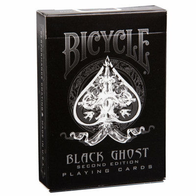 Игральные карты Black Ghost пластиковые