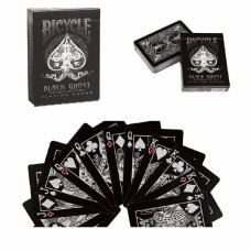 Игральные карты Black Ghost пластиковые