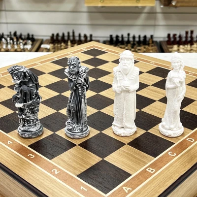 Шахматы Русские сказки в дубовом ларце