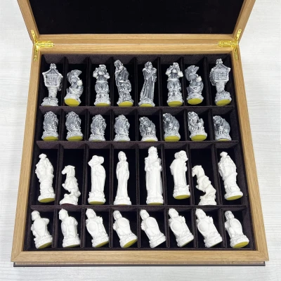 Шахматы Русские сказки в дубовом ларце