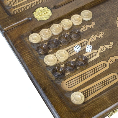 Нарды резные "Сияние 1" 50, Mkhitaryan