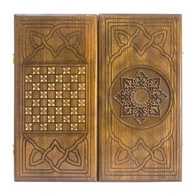 Нарды резные "Сияние 1" 50, Mkhitaryan