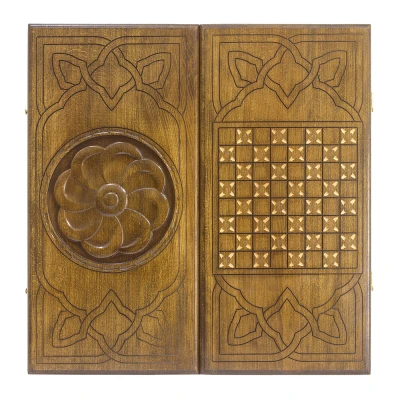 Нарды резные "Сияние 7" 60, Mkhitaryan