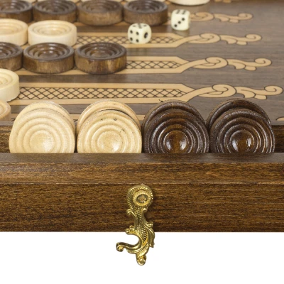 Нарды резные "Гексагон 2" 60, Mkhitaryan