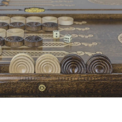 Нарды резные "Лев-3" 60, Ustyan