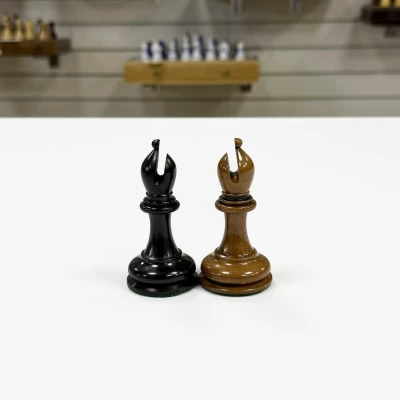 Шахматные фигуры 1850 года (репродукция) утяжеленные без доски