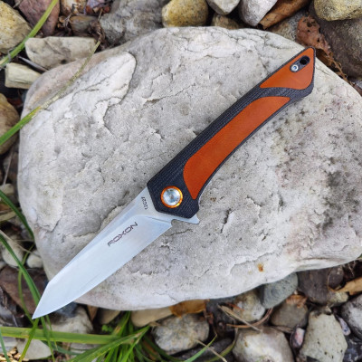 Нож складной Roxon K2, Sandvik Steel 12C27, коричневый, K2-12C27-BR ( Kite Ver.2 )