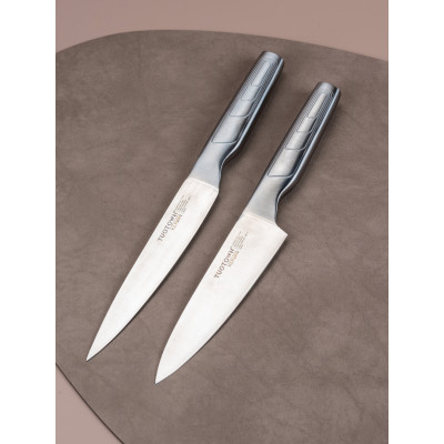 Набор кухонных ножей Kerwin 2шт Шеф 14см + Универсальный 15см (M)
