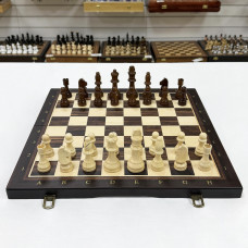 Шахматы деревянные магнитные Эбен 43 см