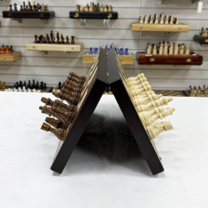 Шахматы деревянные магнитные Эбен 43 см