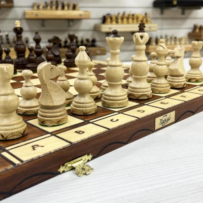 Шахматы деревянные эксклюзивные польские LEGAT