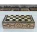 Шахматная доска резная 40см складная