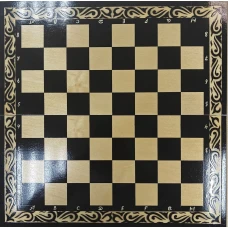 Шахматная доска резная 40см складная