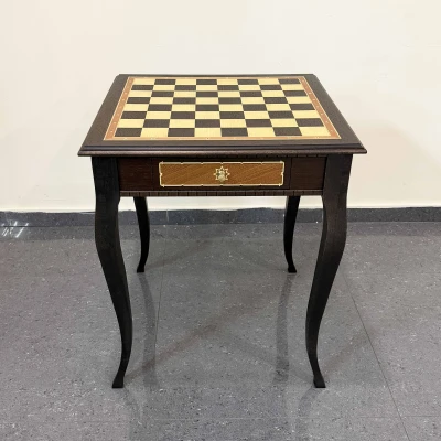 Шахматный стол ручной работы Венге Nadir без фигур