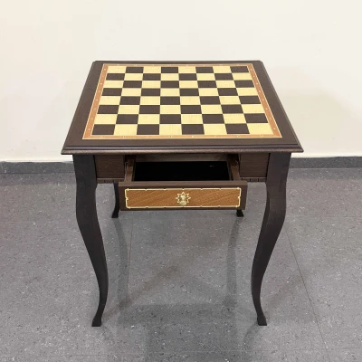 Шахматный стол ручной работы Венге Nadir без фигур