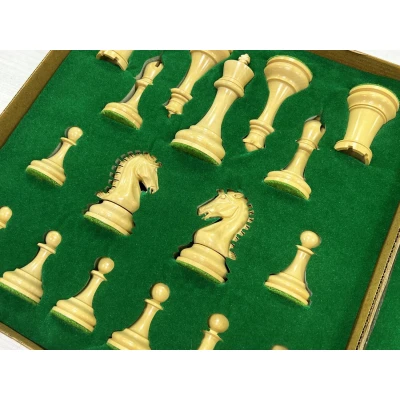 Шахматные фигуры Стаунтон Royal 31 эбонизированные