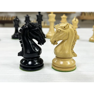 Шахматные фигуры Стаунтон Royal 31 эбонизированные