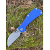 Нож Скорпион warncliff K110 G10 синий
