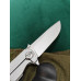 Нож складной Чиж HD AUS-10 белый