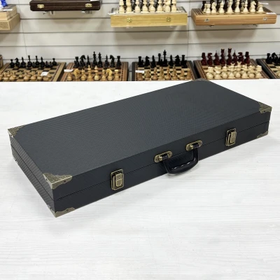 Нарды подарочные Спартанец 53 см в дипломате с ручкой