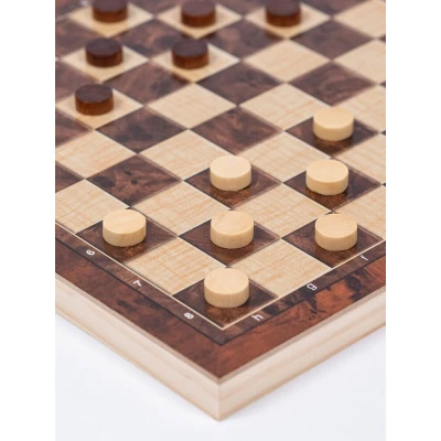 Шахматы нарды шашки деревянные подарочные, настольная игра