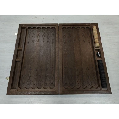 Нарды резные Восточные патина