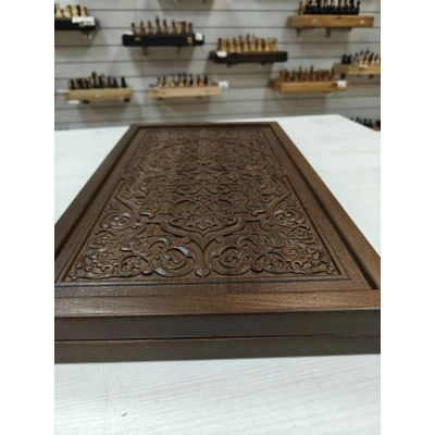 Нарды резные Восточные патина