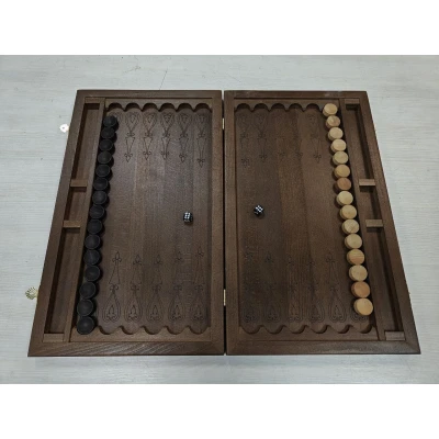 Нарды резные Восточные патина