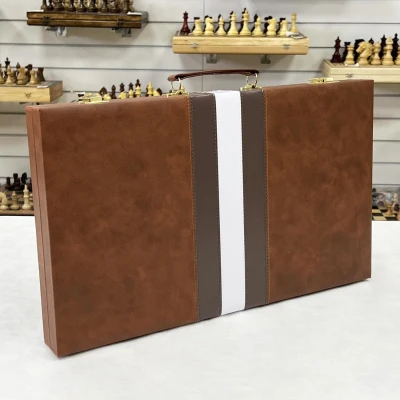 Нарды спортивные коричневые с ручкой 46 см