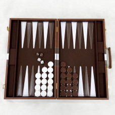 Нарды спортивные коричневые с ручкой 46 см