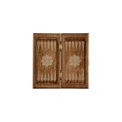 Нарды резные "Золотой узор 3" 40, Mirzoyan