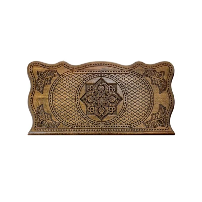 Нарды резные "Тёмный Узор 1" 50, Mirzoyan