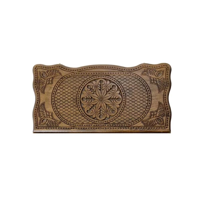 Нарды резные "Тёмный Узор 2" 50, Mirzoyan