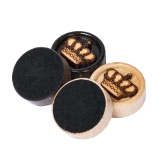 Фишки для нард деревянные ручной работы Корона резные