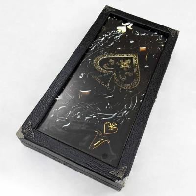 Нарды стеклянные эксклюзивные Азарт 60 см